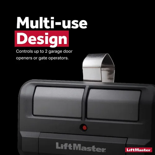 Vista 4 de Dos LiftMaster 892LT - Abridor de puerta de garaje con dos botones y control remoto 2.0