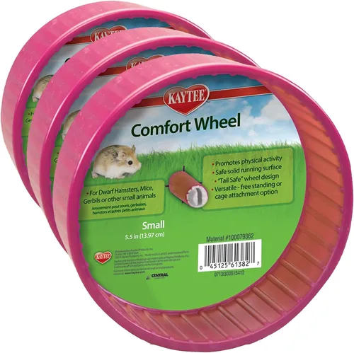 Vista 12 de Kaytee Comfort Ejercicio rueda, 8.5," grande, Multicolor