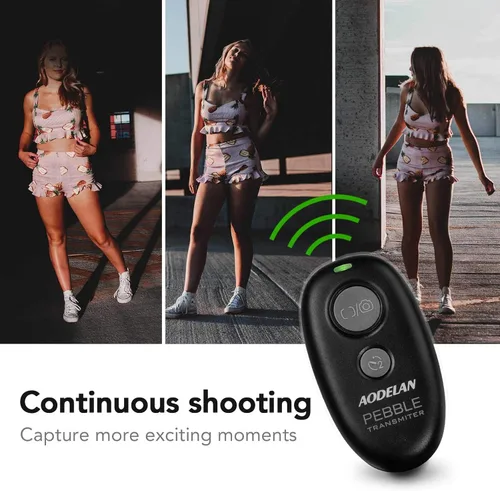 Vista 4 de Disparador inalámbrico para cámara, disparador de control remoto compatible con Nikon Df, Z7, Z7 II, Z6, Z9, D750, D850, D5600, Coolpix P1000, P950