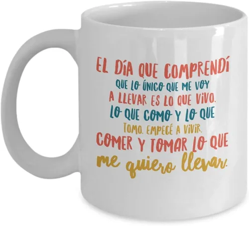 Vista 4 de Regalo para Mama Vaso, taza de café divertidas, tazas personalizadas, taza de café inspiradoras, taza con mensajes positivos.