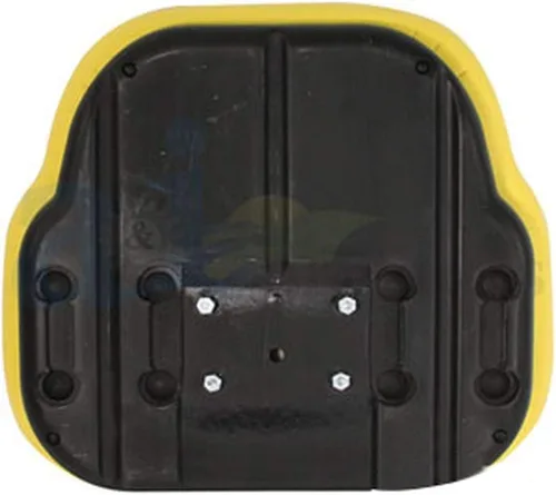 Vista 2 de 5000SCKIT - Juego de cojines de asiento amarillo para asiento RE62227 para modelos John Deere