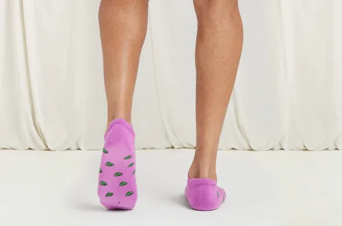 Vista 3 de MeUndies Calcetines tobilleros elásticos de algodón orgánico - Tela exclusiva de Tienda