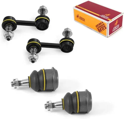 Vista 143 de Metrix Premium Chassis Parts - Juego de 4 piezas de articulación de rótula superior y barra estabilizadora delantera para Ford Ranger RWD 1998-2011