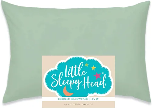 Vista 35 de Funda de almohada para jóvenes Little Sleepy Head - 100% funda de almohada de algodón y hipoalergénica - Funda de almohada envolvente de ajuste