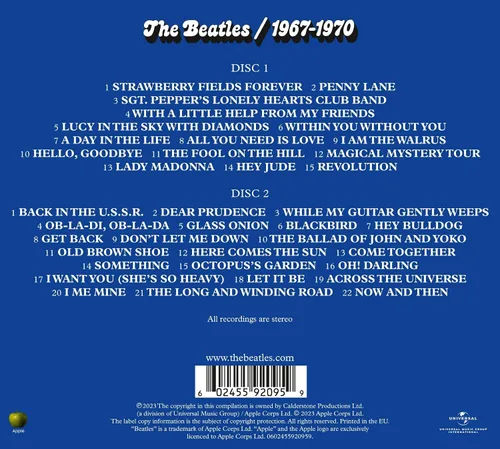 Vista 2 de The Beatles 1967-1970 (2023 Edition)