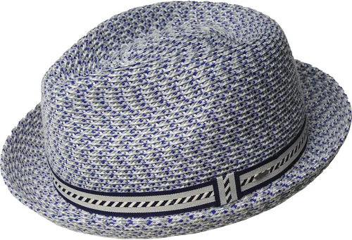 Vista 4 de Bailey of Hollywood Mannes - Sombrero trenzado Fedora Trilby para hombre Amphora