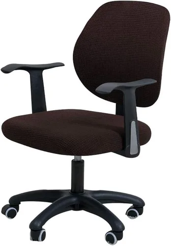 Vista 15 de Forcheer - Funda para asiento de silla de oficina 19x19 pulgadas, estirable impresa, funda pequeña ajustada para silla de escritorio de computadora