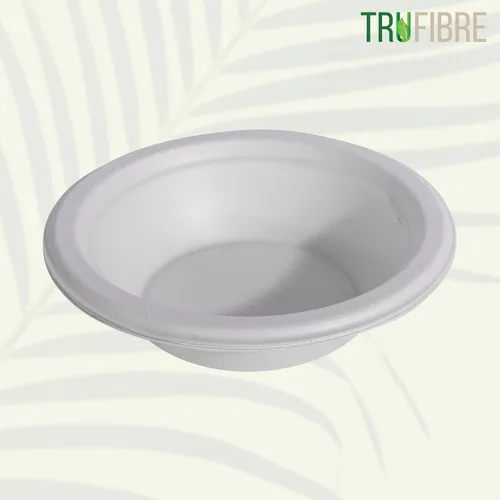 Vista 7 de Tazones de sopa desechables para alimentos calientes, paquete de 100, cuencos de papel de 12 onzas, bagazo compostable resistente, cuencos