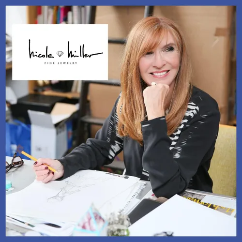 Vista 8 de Nicole Miller Fine Jewelry - Juego de aretes redondos de piedra natal de 2.75 quilates, joyería de piedras preciosas de 0.354in para mujer en plata