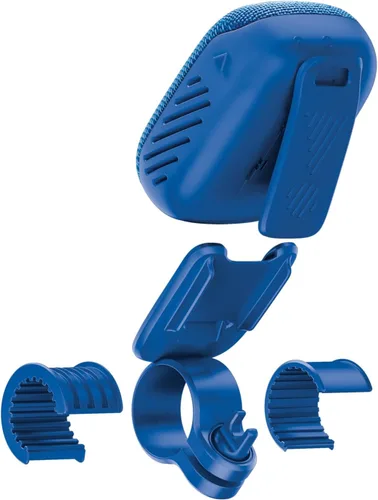 Vista 3 de JBL Wind 3S - Altavoz Bluetooth delgado para manillar (Azul)