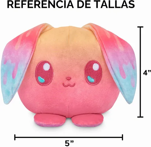 Vista 4 de TeeTurtle - Peluche reversible de hongos místicos de 4 pulgadas