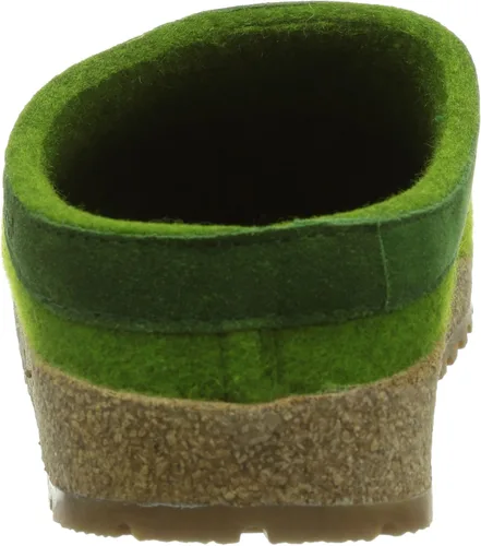 Vista 3 de HAFLINGER Zuecos Grizzly Torben, Verde Hierba, 40, Verde Hierba Verde 36