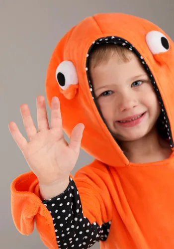 Vista 5 de Disfraz de Pulpo Oceánico para Niños Pequeños Multicolor