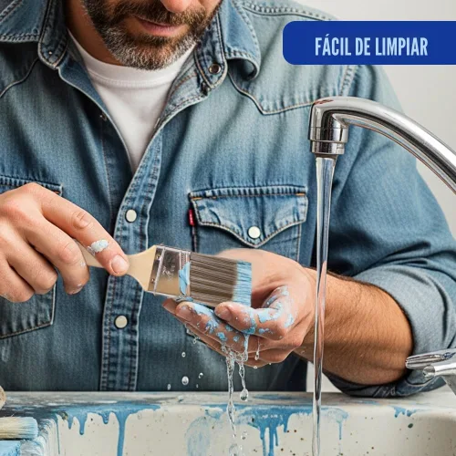 Vista 4 de Pro Grade Juego de pinceles de pintura, paquete de 3, pinceles angulares de 2 pulgadas para todas las pinturas y manchas de látex, óleo, mejoras