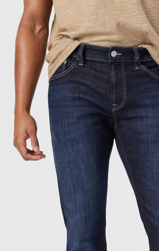 Vista 34 de Mavi Jake - Jeans para hombre, tiro regular, pierna ajustada