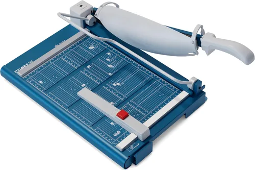 Vista 10 de Dahle Cortadora de guillotina 561 premium, longitud de corte de 14 pulgadas, capacidad de 35 hojas, hoja autoafilable, abrazadera automática
