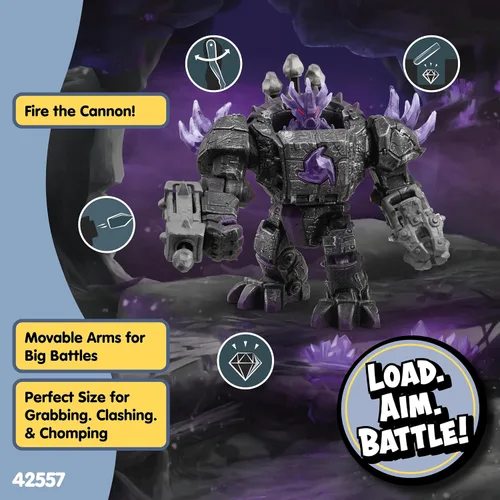 Vista 4 de Schleich Shadow Master Robot, para niños de 7 años en adelante ELDRADOR Juego con función de disparo, torso giratorio y cubierta secreta, idea