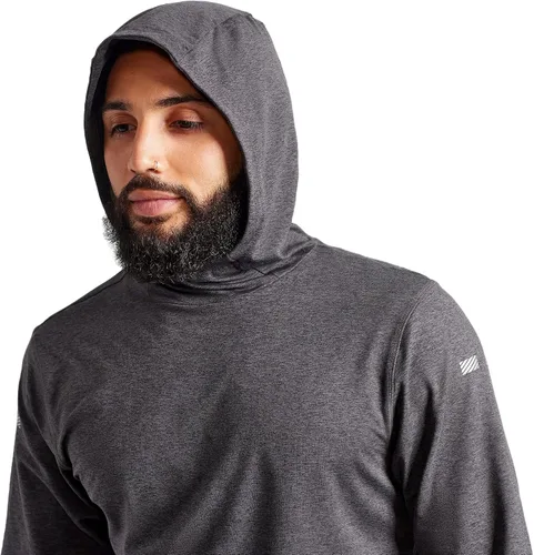 Vista 5 de TRUEWERK Mens Sweatshirts - B2 Chill Crew Quarter Zip Pullover Hoodie Moisture-Wicking Layering Jacket 4-Way Stretch