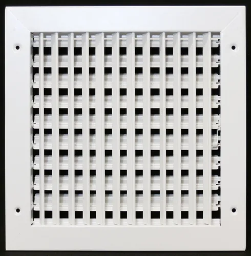 Vista 12 de HVAC Premium Difusor de suministro de aire ajustable de 8 pulgadas de ancho x 4 pulgadas de alto - cubierta de ventilación de HVAC para pared