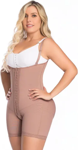 Vista 7 de DELIÉ by Fajas DPrada 09111 Fajas Colombianas Faja Posparto Faja Moldeadora de Cuerpo Completo para Mujer