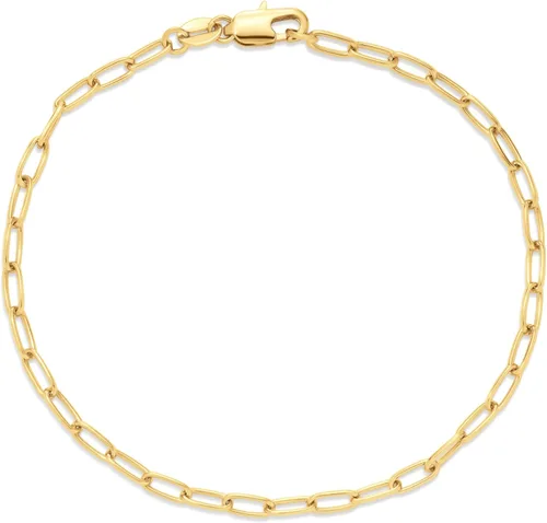 Vista 3 de Tienda Essentials 14K Paperclip Chain Bracelet