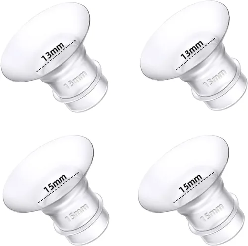 Vista 7 de Insertos de brida para Medela, Spectra, protectores/bridas de 24 mm, copas portátiles Willow compatibles con TSRETE, CPPSLEE, extractor de leche