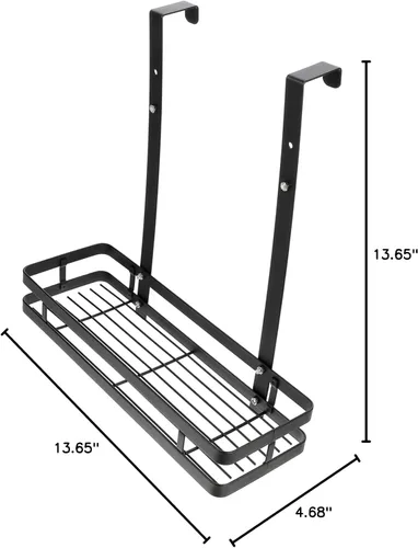 Vista 10 de DOITOOL Organizador de almacenamiento colgante sobre la puerta, estante de ducha de baño, estante de pared adhesivo de acero inoxidable