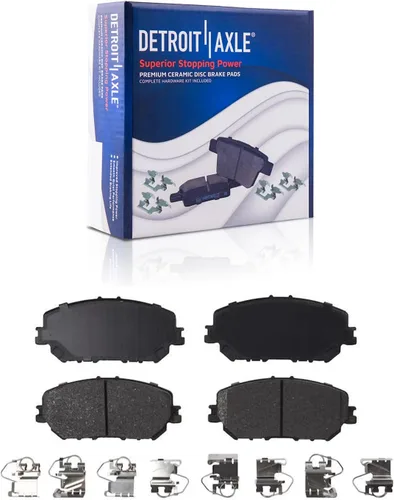 Vista 36 de Detroit Axle - Kit de freno trasero para Ford Explorer 2020-2025 2024-2025 Rotores de freno de disco Mustang Pastillas de freno de cerámica