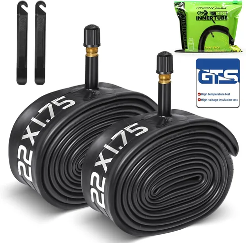 Vista 11 de 2 Pack Bike Tube 12"/14"/16"/18"/ 20"/ 22"/24"/ 26"/27.5"/28"/29
