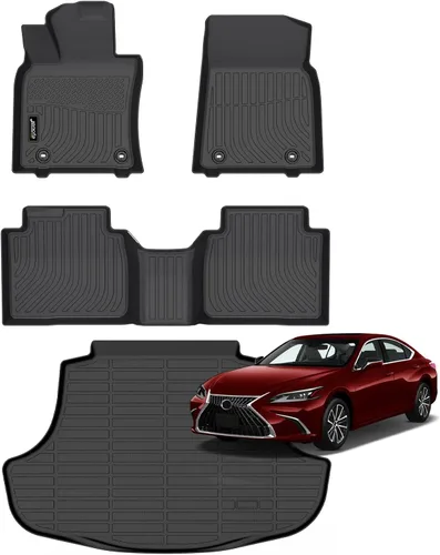 Vista 109 de Juego completo de tapetes de auto para todo tipo de clima, revestimiento automotriz para piso y maletero