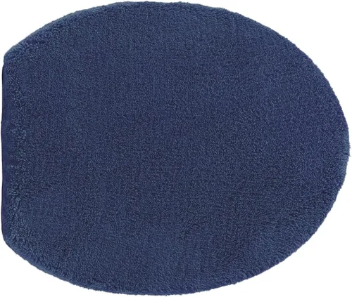 Vista 6 de Madeals Cubierta de microfibra para tapa de inodoro, suave y absorbente, cómoda cubierta de tapa de inodoro de baño, se adapta a la mayoría