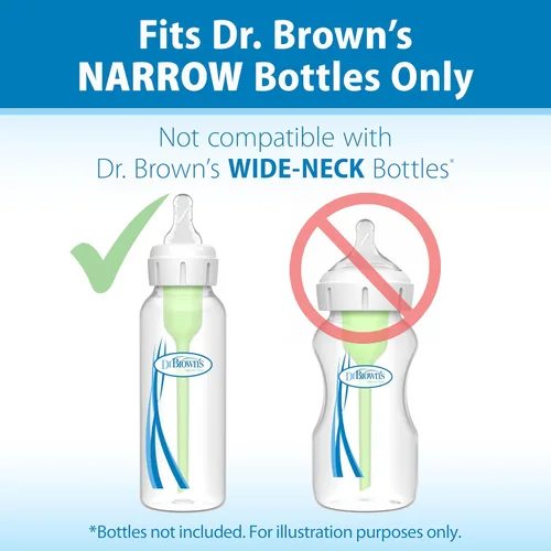Vista 8 de Dr. Brown's Pezón estrecho para recién nacido, 6