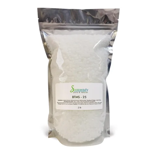 Vista 8 de Soapeauty BTMS-25 (metosulfato de behentrimonio y alcohol cetearílico) Emulsionante acondicionador para el cuidado del cabello y formulaciones sin