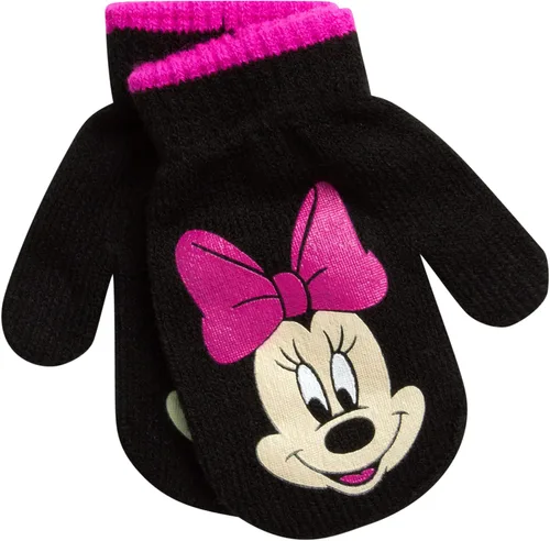 Vista 5 de Disney Girls Minnie Mouse and Vampirina Winter Hat and 2 Pair Mitten or Glove Set ToddlerLittle Girl