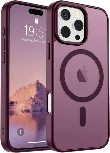Vista 101 de SUPFINE Funda magnética para iPhone SE 2022 (3ª)/2020 (2ª), iPhone 8 (compatible con MagSafe) (protección contra caídas de grado militar), funda
