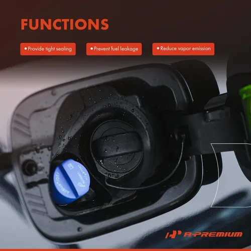 Vista 5 de A-Premium Tapa de llenado de depósito de combustible compatible con Chevrolet Silverado 1500/1500 HD/2500/2500 HD/3500/3500 HD, Equinox, Malibu