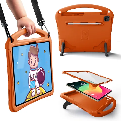 Vista 14 de Bam Bino Space Suit Kids - Funda para iPad Pro de 12.9 pulgadas, modelos de 3ª/4ª/5ª/6ª generación (2018-2022)