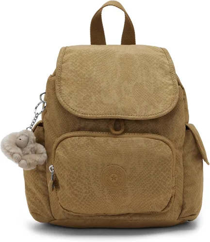 Vista 23 de Mochila pequeña Kipling City Pack para mujer, mochila ligera y versátil para el día, Negro (Black Noir), Pequeño