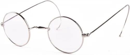 Vista 5 de Agstum Marco de lentes de aro óptico redondo retro (sin almohadillas para la nariz)