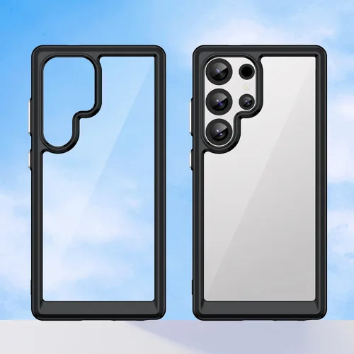 Vista 8 de Cubierta De TPU Para Luckeu I25 Ultra, Caso Suave Funda Protectora De Goma De Parachoques (7,25")-MFXC - Negro