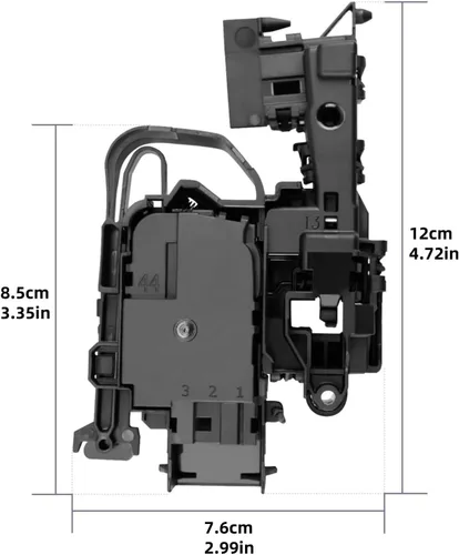 Vista 2 de Pestillo de puerta para lavadora Samsung WF45A6400AW, WF45B6300AC, WF45R6100AC, WF45R6100AP 120V lavadora
