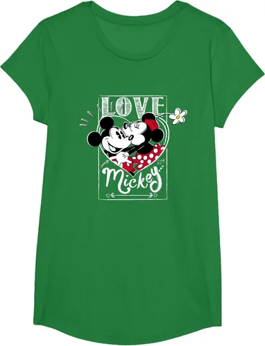 Vista 72 de Disney Mickey & Minnie Mouse Love Mickey - Camiseta para el día de San Valentín