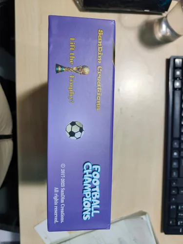 Vista 3 de Juego de mesa de campeones de fútbol – Juegos de mesa familiares para adolescentes a partir de 14 años y adultos – Juego de mesa de estrategia