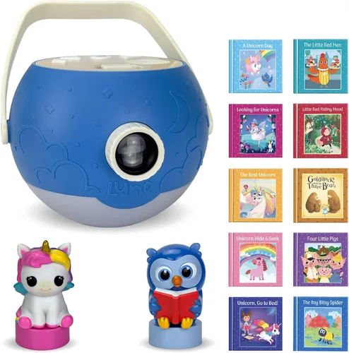 Vista 14 de Proyector de libros para niños - 5 cuentos de bailarina y cuentos de hadas de Angelina, 10 canciones