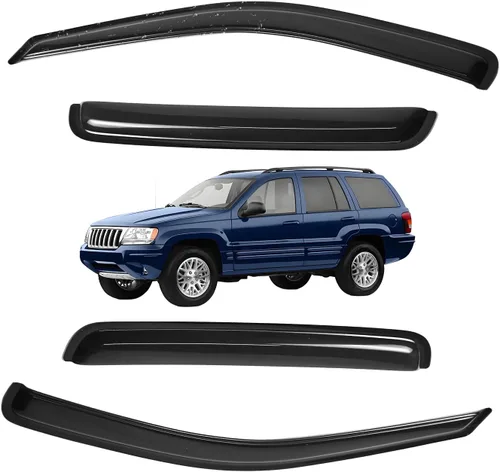 Vista 36 de Viseras para ventanas para Mazda 3 Sedán 4 puertas 2004 2005 2006 2007 2008 2009 estilo JDM Mugen, deflector de viento, protector solar y de lluvia