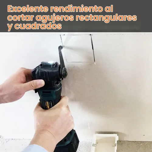 Vista 4 de Hoja de paneles de yeso para herramienta oscilante, paquete de 4, hojas de sierra oscilantes para Dremel, Dewalt, Fein Multimaster, Bosch, Makita