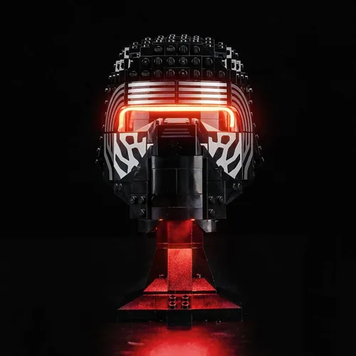Vista 7 de BrickBling - Luz LED compatible con casco Lego Kylo Ren 75415