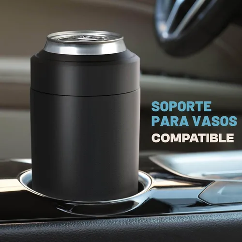 Vista 7 de Frost Buddy - Enfriador universal de latas, aislante de latas de acero Se adapta a latas delgadas de 12 onzas, 16 onzas, niños altos