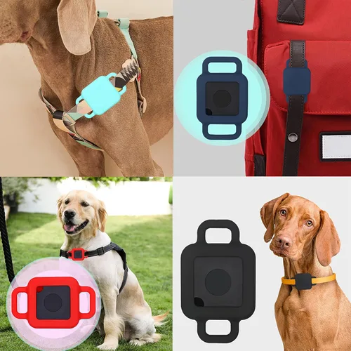 Vista 4 de Funda compatible con Tile Pro (2020 y 2018), funda de silicona protectora antiarañazos para Tile Pro (2020 y 2018), accesorio de placa de perro