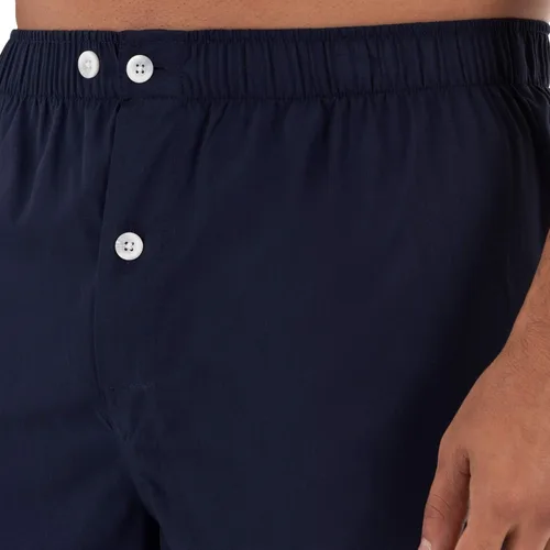 Vista 4 de Fruit of the Loom mens Broadcloth Short Sleeve Pajama Set